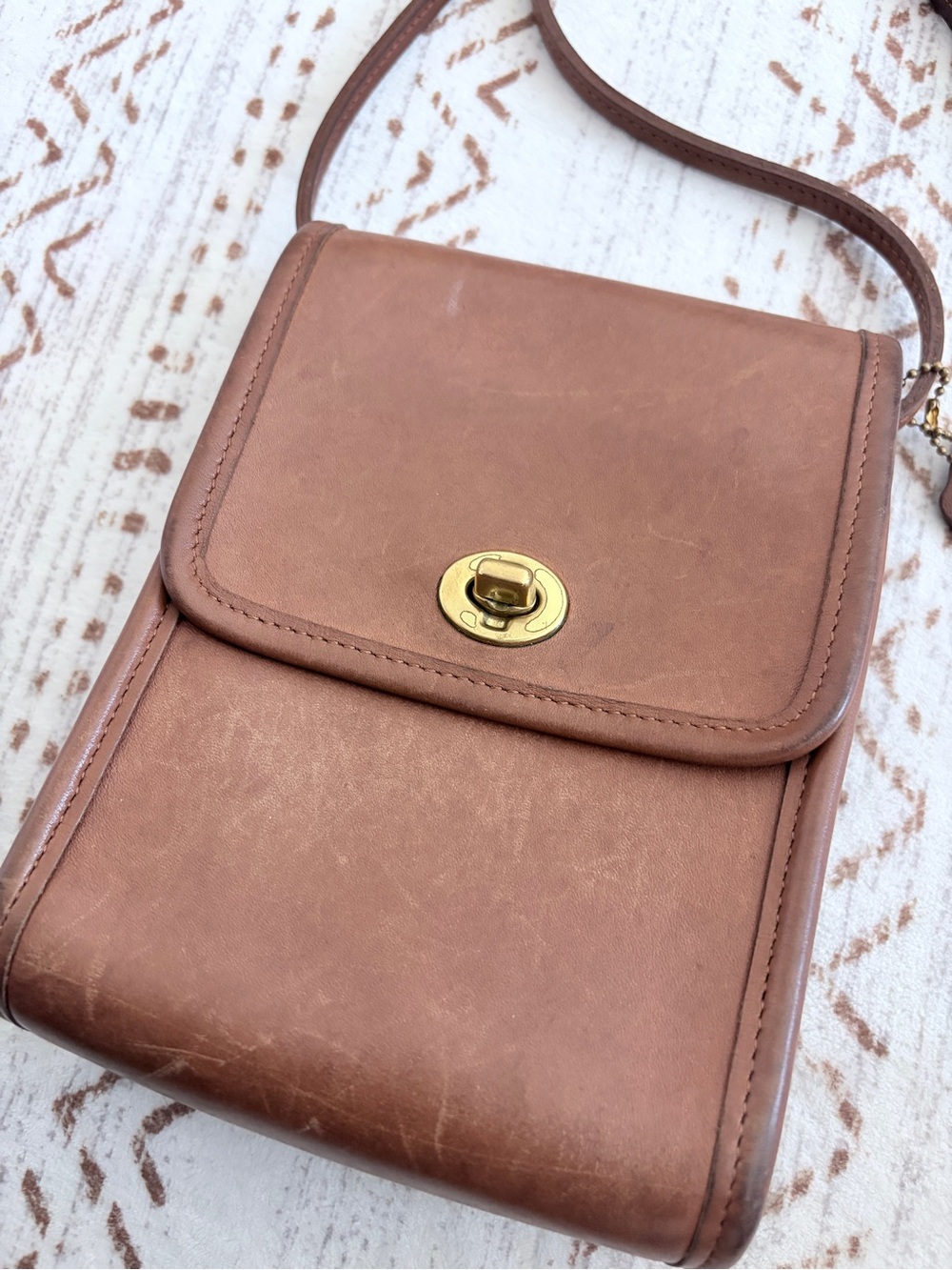 Coach vintage Scooter Bag 90s leather crossbody 9893 - Picture 3 of 6